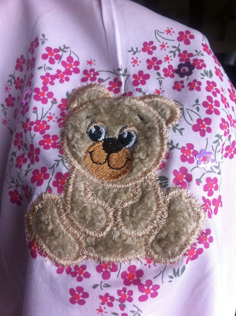 Mini Teddy Bear Applique sitting lying and Bear head SET of 3 types machine embroidery designs sizes from 2.5 up to 5in for hoop 4x4 and 5x7 by Artapli embroidery format PES HUS JEF EXP DST VIP VP3 XXX instant download