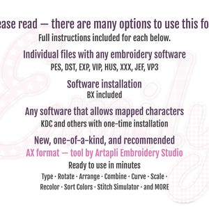 Raggedy Edge Applique Font — Please read, usage guide (read)