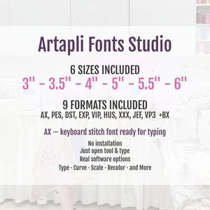 Classic Sororities Greek Font — Alphabet sizes (1)