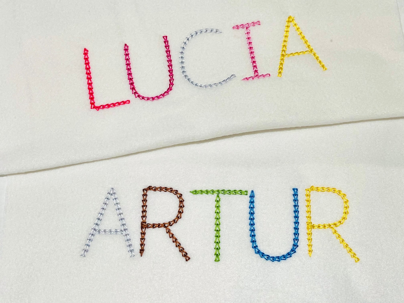 Quick Light Stitch Chain FONT Machine Embroidery Designs in Assorted ...
