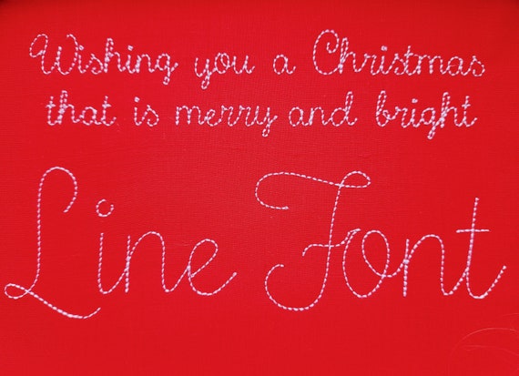 Hand Script MICRO FONT!! Three Sizes included Mini Font Small Font ...