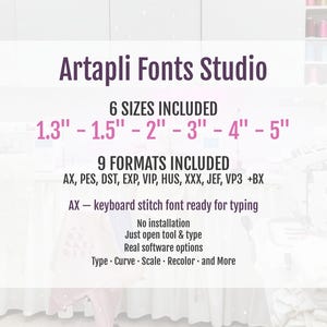 Raggedy Edge Applique Font — Alphabet sizes (1)