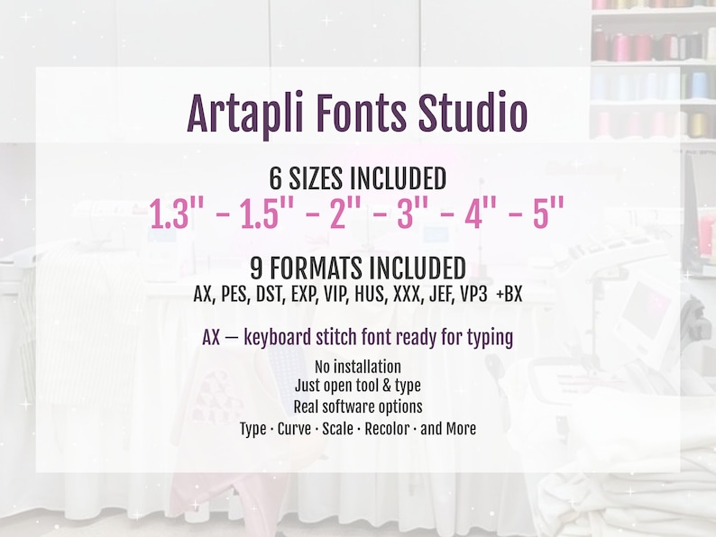 Raggedy Edge Applique Font — Alphabet sizes (1)