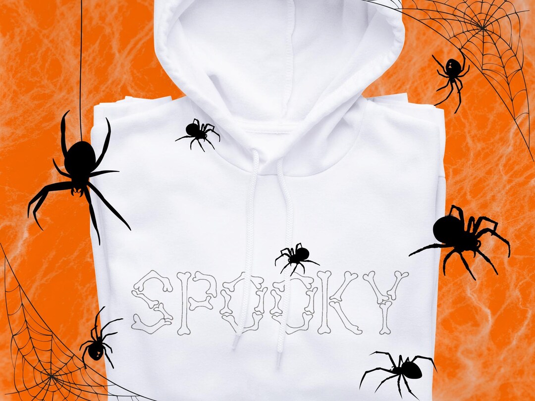 Halloween Skeleton Bones Font Raggedy Edge Applique Scary Alphabet ...