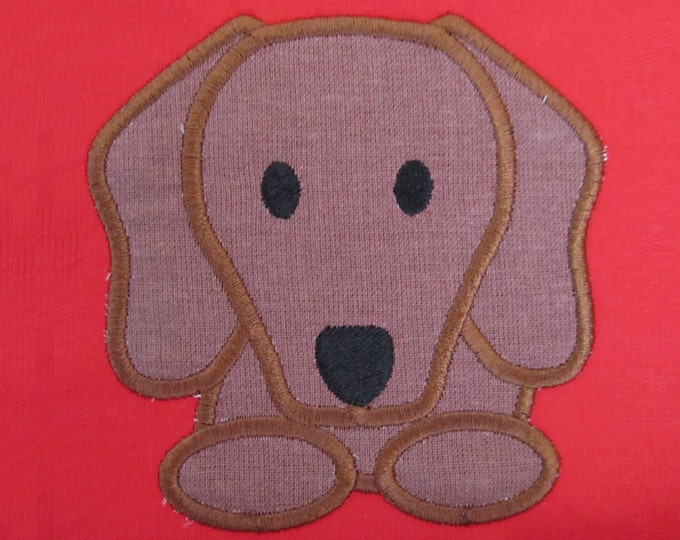Peeking puppy head face applique embroidery designs, puppy applique, puppy head, puppy face, puppy 3x3, 4x4, 5x5