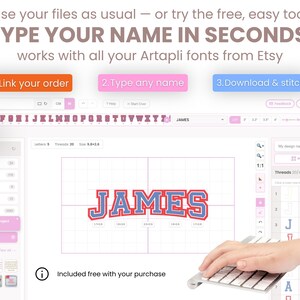 Raggedy Edge Applique Font — Best Embroidery Lettering Tool (7)