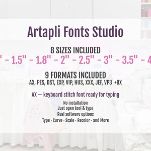 Varsity Collegiate Block Type — Alphabet sizes (1)