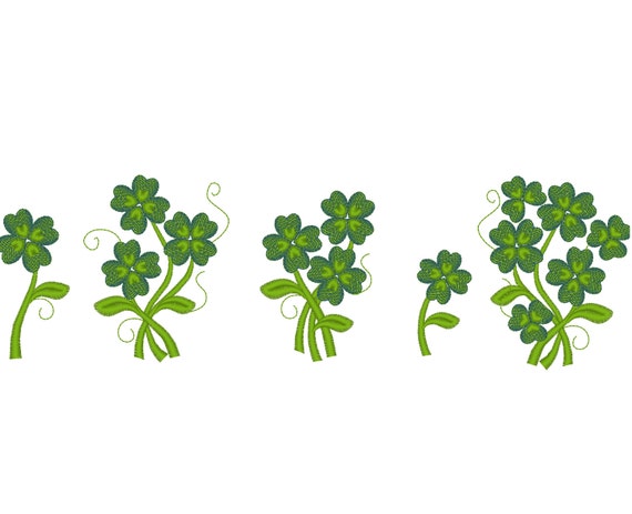 Four-Leaf Clover  ｢Demo｣  デモテープ Four Leaf Clover Mandala Svg, St Patricks Day Svg, Shamrock