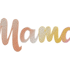 Rainbow Iridescent 2 Color Monogram script FONT alphabet letters machine embroidery designs gradient ombre alphabet BX font file included image 3