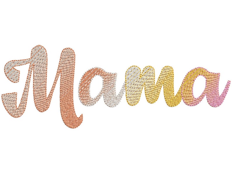 Rainbow Iridescent 2 Color Monogram script FONT alphabet letters machine embroidery designs gradient ombre alphabet BX font file included image 3