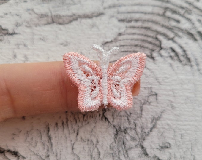 SMALL MINI FSL Lace Butterfly Free standing lace embroidery design in the hoop In-the-hoop  embroidery  many  sizes from 1 inch
