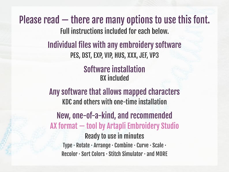 Tiny Chain FONT machine — Please read, usage guide (read)