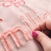 Cute fluffy fringed FONT machine embroidery designs in assorted sizes, girly pretty fluffy letters and punctuation marks, BX font included 