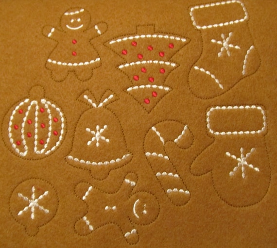 デコパージュ作品ジンジャークッキーパッチワーク デコパージュ作品ジンジャークッキーパッチワーク