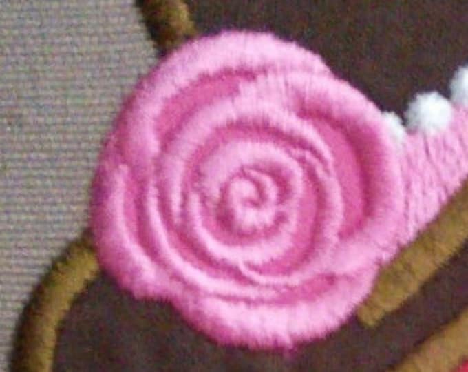 Simply MINI rose, roses applique mini design, rose applique mini embroidery INSTANT DOWNLOAD