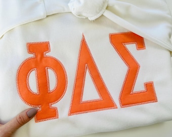Big sizes Greek font Applique machine embroidery designs Greek alphabet monogram letters sororities fraternities large sizes 4 up to 8 inch