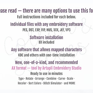 Hand stitch effect Font — Please read, usage guide (read)