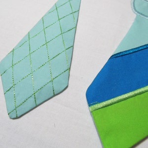 Necktie tie Boys Applique Machine Embroidery Design In The | Etsy