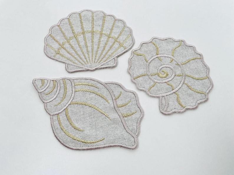 Gorgeous Shell Shape Napkin Doily Coaster 3 Different Types in Assorted ...