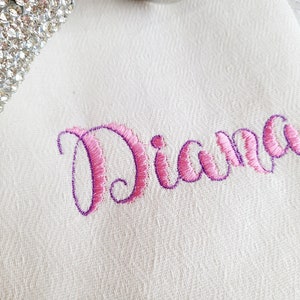 Scalloped waves Playful kids Font light stitch outline machine embroidery designs font alphabet name monogram letters in assorted sizes, BX