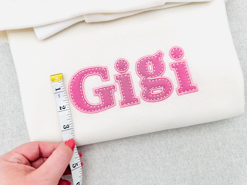 Pattern Detail · Applique FONT Tilda satin stitch and hand stitch effect 2 outline | top stitch Instant Download By Artapli Embroidery Format PES HUS DST JEF EXP VP3 XXX EXP