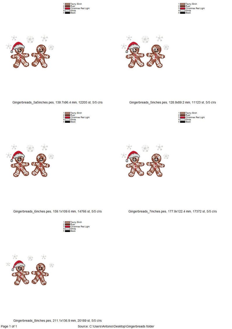 Gingerbread Man Row Pattern Cute Gingham Plaid Gingerbread Men in a Row Man Cookie Fringed Fluffy ...