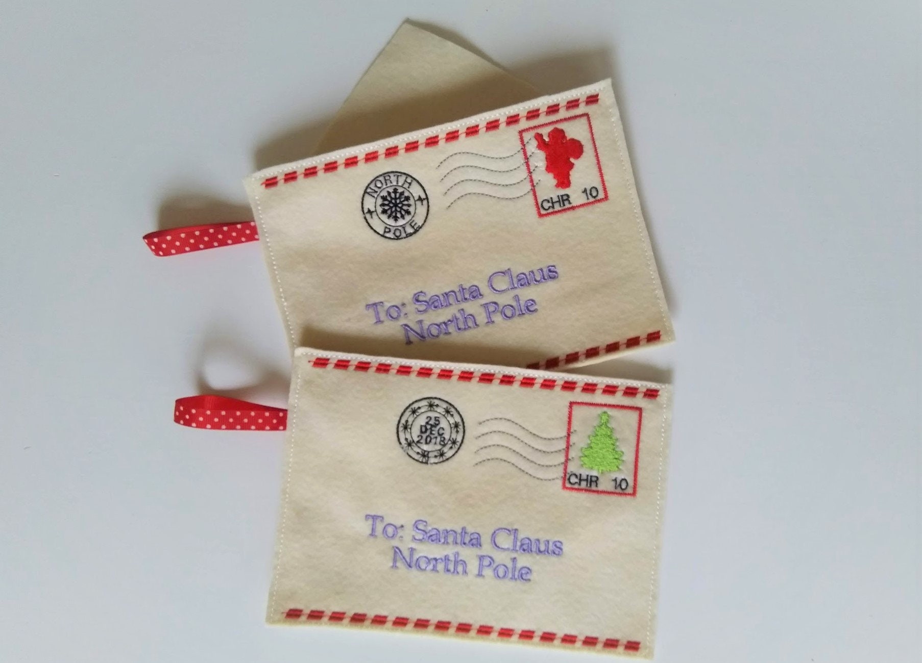 2021 2022 2023 2024 ... Envelope To Santa Mail Express Felt | Etsy Australia