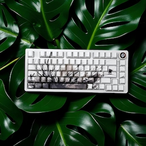 Bamboo Grove Keycap Set, Cherry Profile, PBT, Cherry MX Stem, Dye-Sub Legends, 131 Keys
