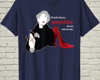 Devil Wears Prada Shirt, Snarky Miranda Priestly Tee, Birthday Gift For Boss, Sarcastic 2000s Film Top, Y2K Fashion Lover Apparel
