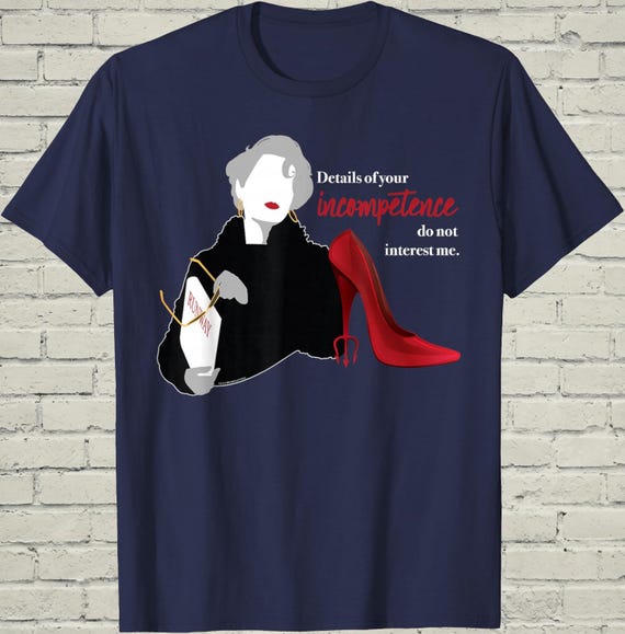 Devil Wears Prada Shirt, Snarky Miranda Priestly Tee, Birthday Gift For Boss, Sarcastic 2000s Film Top, Y2K Fashion Lover Apparel