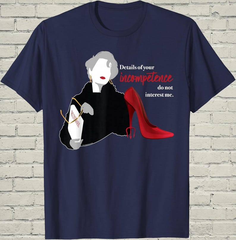 Devil Wears Prada Shirt, Snarky Miranda Priestly Tee, Birthday Gift For Boss, Sarcastic 2000s Film Top, Y2K Fashion Lover Apparel image 1