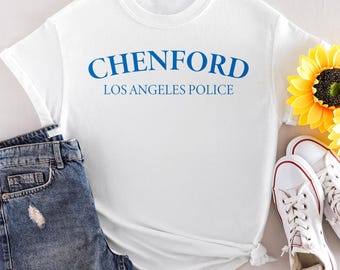Chenford tshirt, The Rookie, LA Police Oversized Tshirt,Vintage, Aesthetic, Trendy, nostalgic tv, gifts for her, y2k