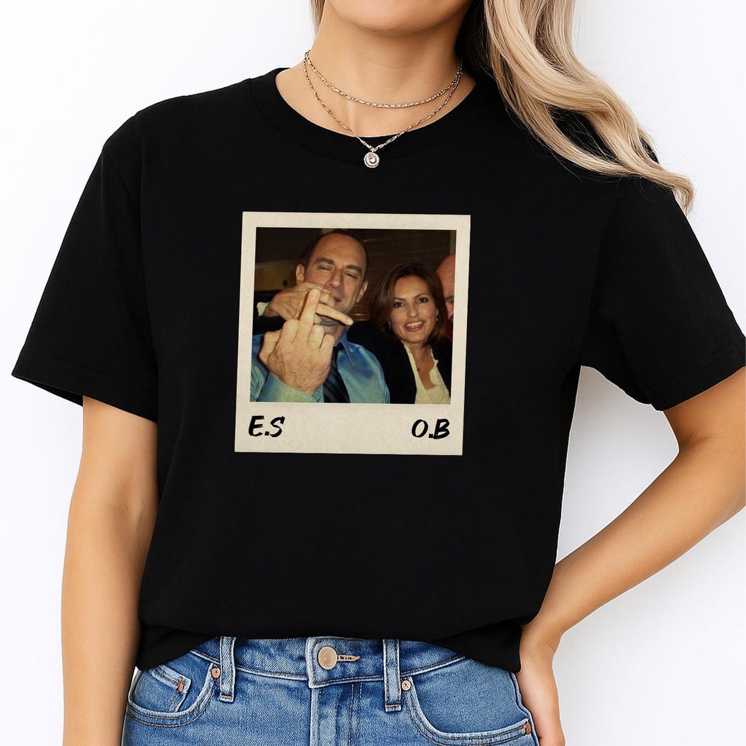 Elliot Stabler and Olivia Benson Shirt, Law and Order Lover Shirt