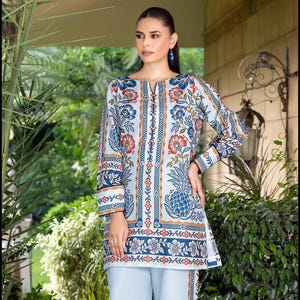 Summer Bliss Muslin Co-Ord Set, Royal Floral Co ord Set, Chic Co ord set for women