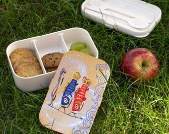Koi Fish Bento Box: Eco-Friendly Lunch Container
