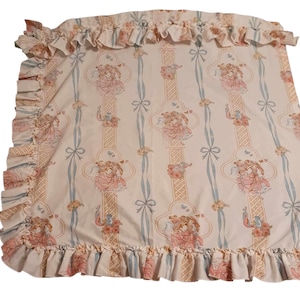 Rare 1980s Lady Lovely locks curtains with tie backs
