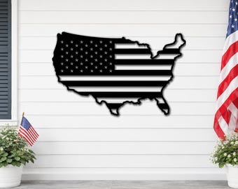 America 250 Laser Wall Art, USA Flag Design, Patriotic Plasma File 4th July Decorations