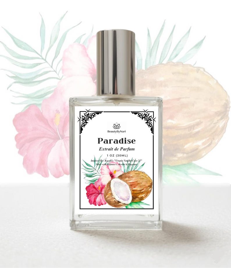 Kayali Utopia Vanilla Coco 21 Inspired Paradise Perfume & Whipped Body Butter Fragrance Extrait de Parfum image 1
