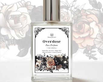 Happy Dust Inspired Overdose Perfume & Whipped Body Butter. Bourbon Vanilla, Mango, Coconut Water, Brown Sugar, Sandalwood, White Musk