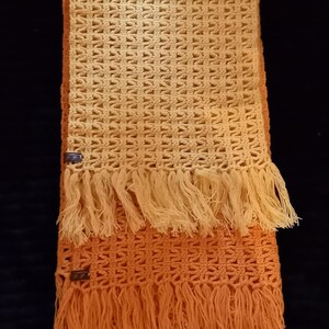 Plain Crochet Scarf