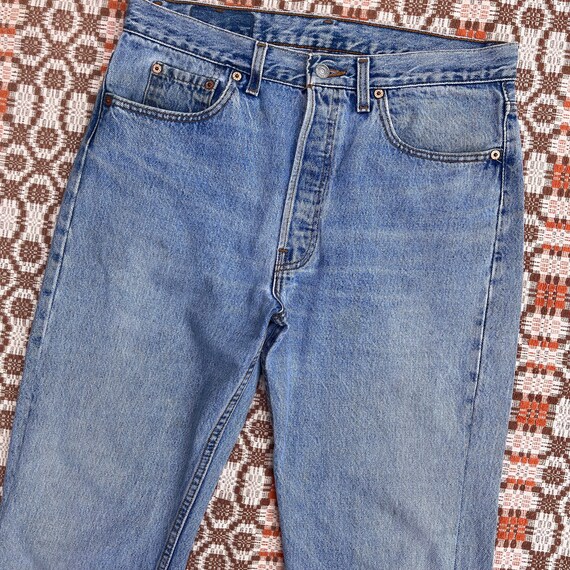 90s Levi’s Faded 501 Jeans - image 2