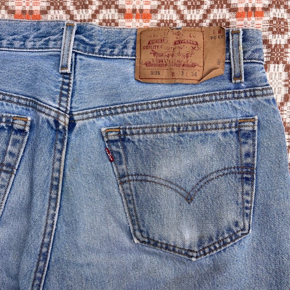 90s Levi’s Faded 501 Jeans - image 7