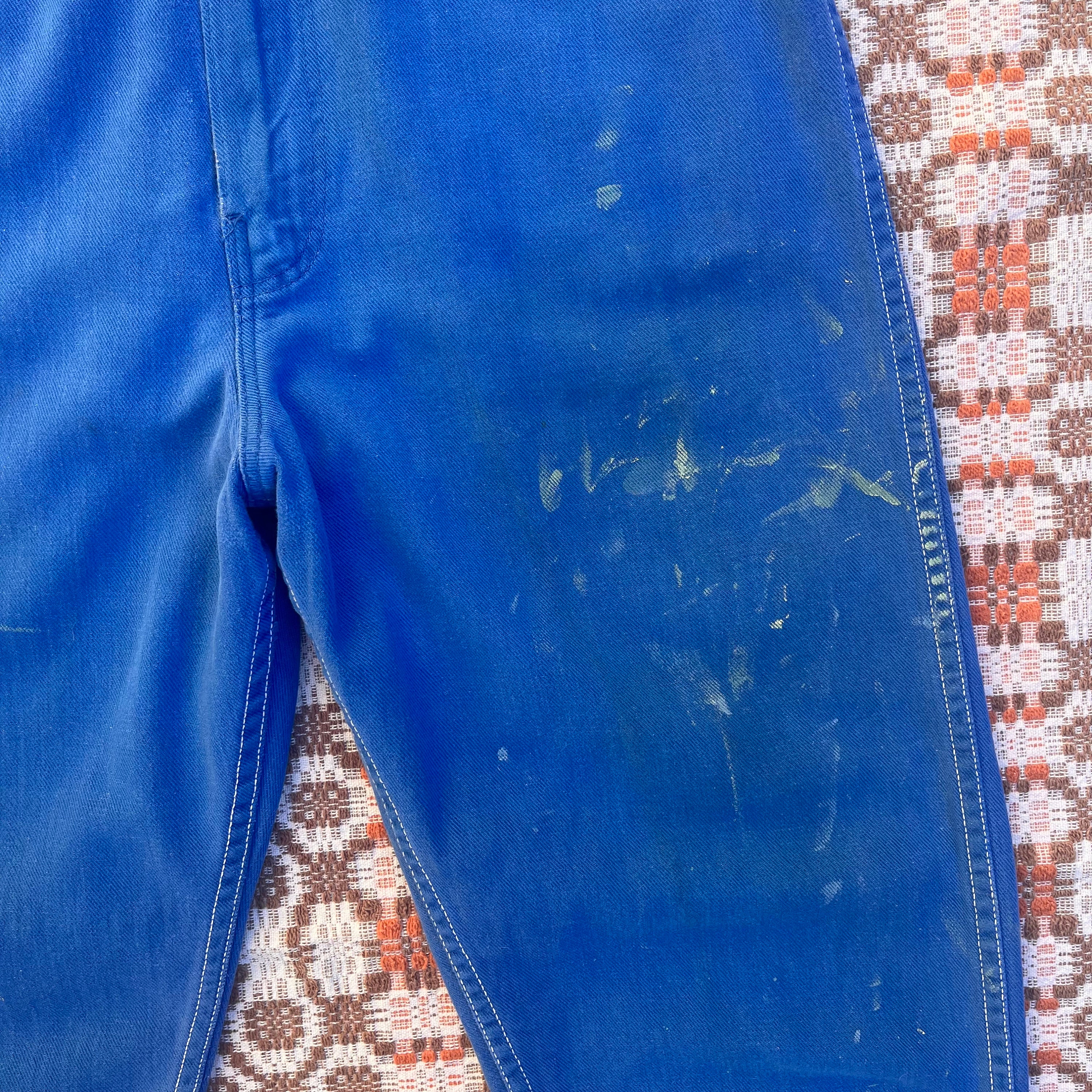 パンツ 50s 60s BLUE BELL Whipcord Pants VINTAGE Vintage 50's Wrangler Blue Bell Carpenter Pants – American Rag Cie