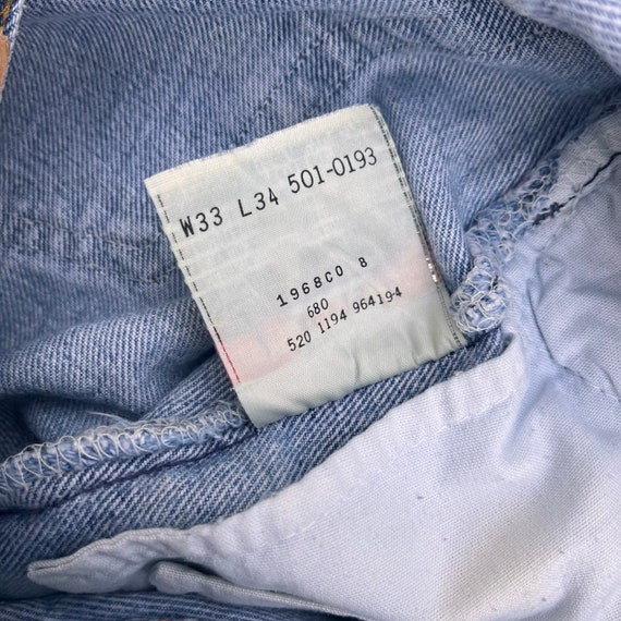 90s Levi’s Faded 501 Jeans - image 9