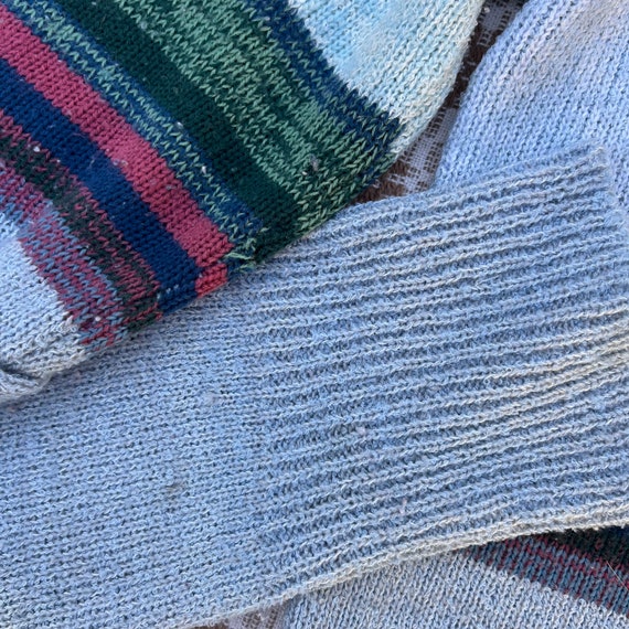 1970s Sun, Moon, Rainbow Scene Faded Glory Sweater - image 8