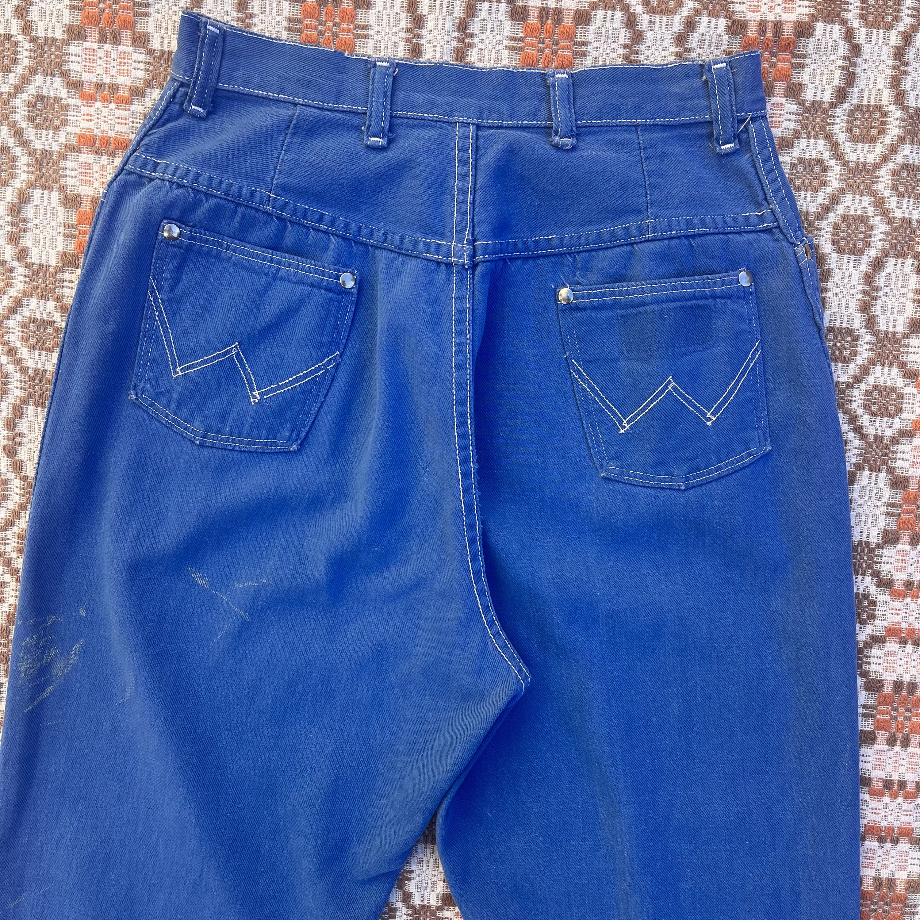 パンツ 50s 60s BLUE BELL Whipcord Pants VINTAGE Vintage 50's Wrangler Blue Bell Carpenter Pants – American Rag Cie