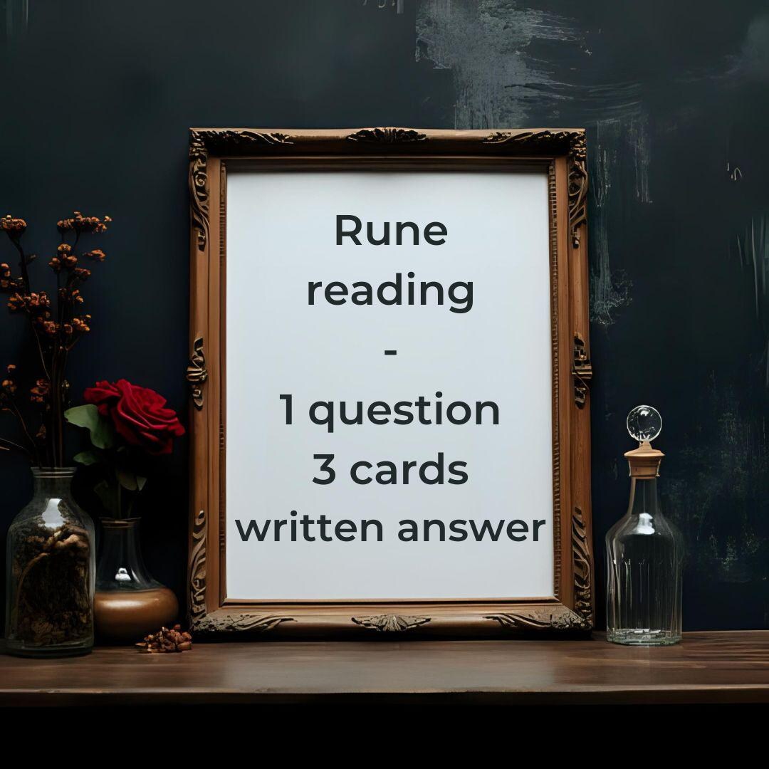 Rune Reading - 3 Rune Spread - Tarot Divination - Psychic Readings ...