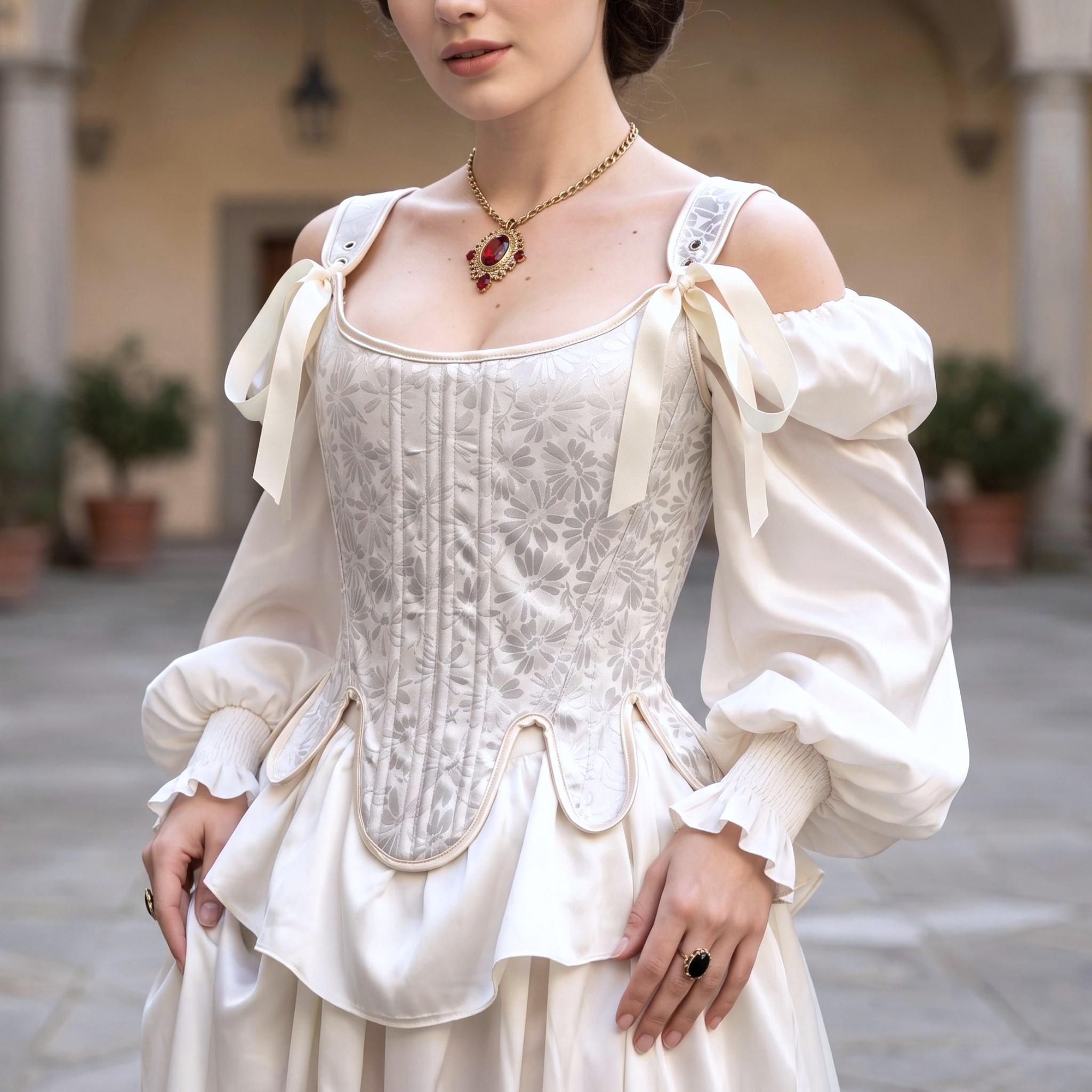 Cream Lace Corset Top - Etsy Cream Lace Corset Top - Etsy