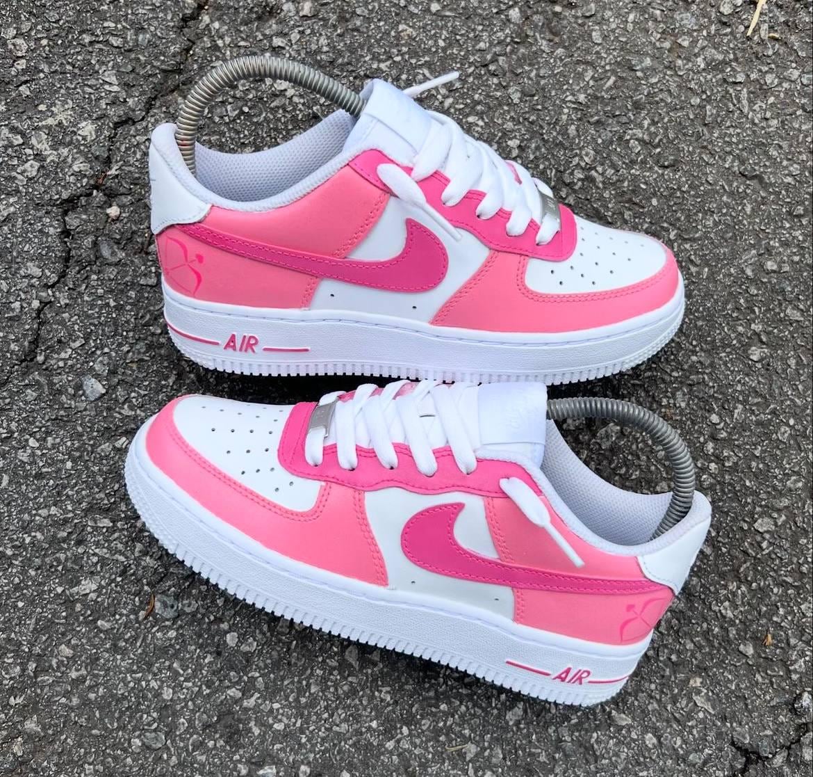 Nike Air Force Pink High Top Canada