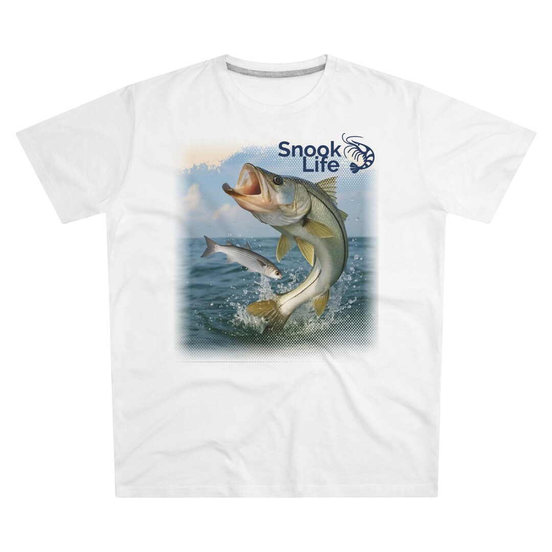 Snook Life - Snook Jumping - Tshirt - Etsy